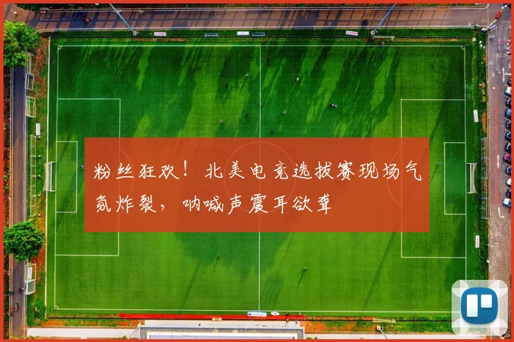 粉丝狂欢！北美电竞选拔赛现场气氛炸裂，呐喊声震耳欲聋
